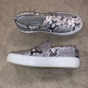 Snake skin Steve Madden shoes
